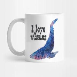 Whales art Mug